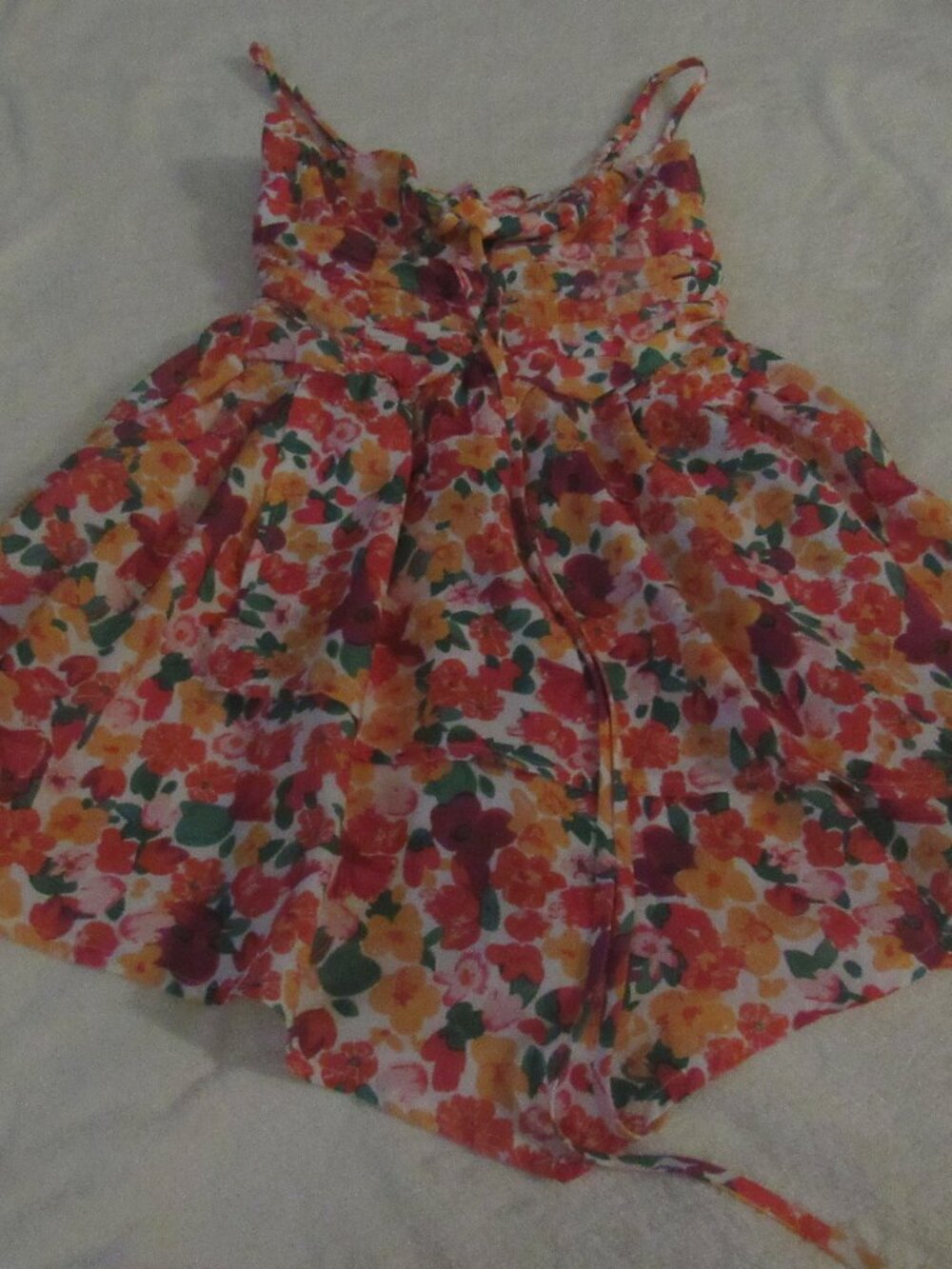 Princess Polly Barrett Mini Dress Floral Size Small USED